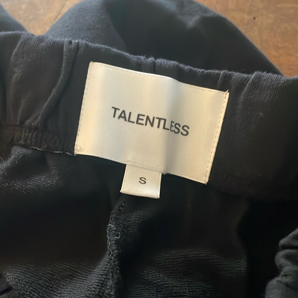 Black flare pants